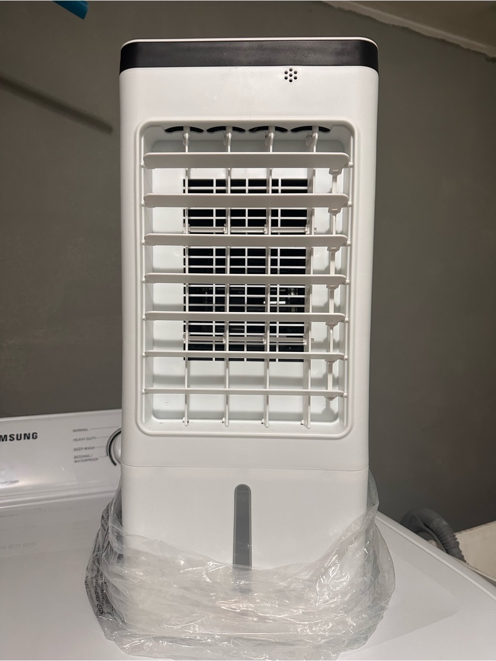 White Portable Air Cooler - White